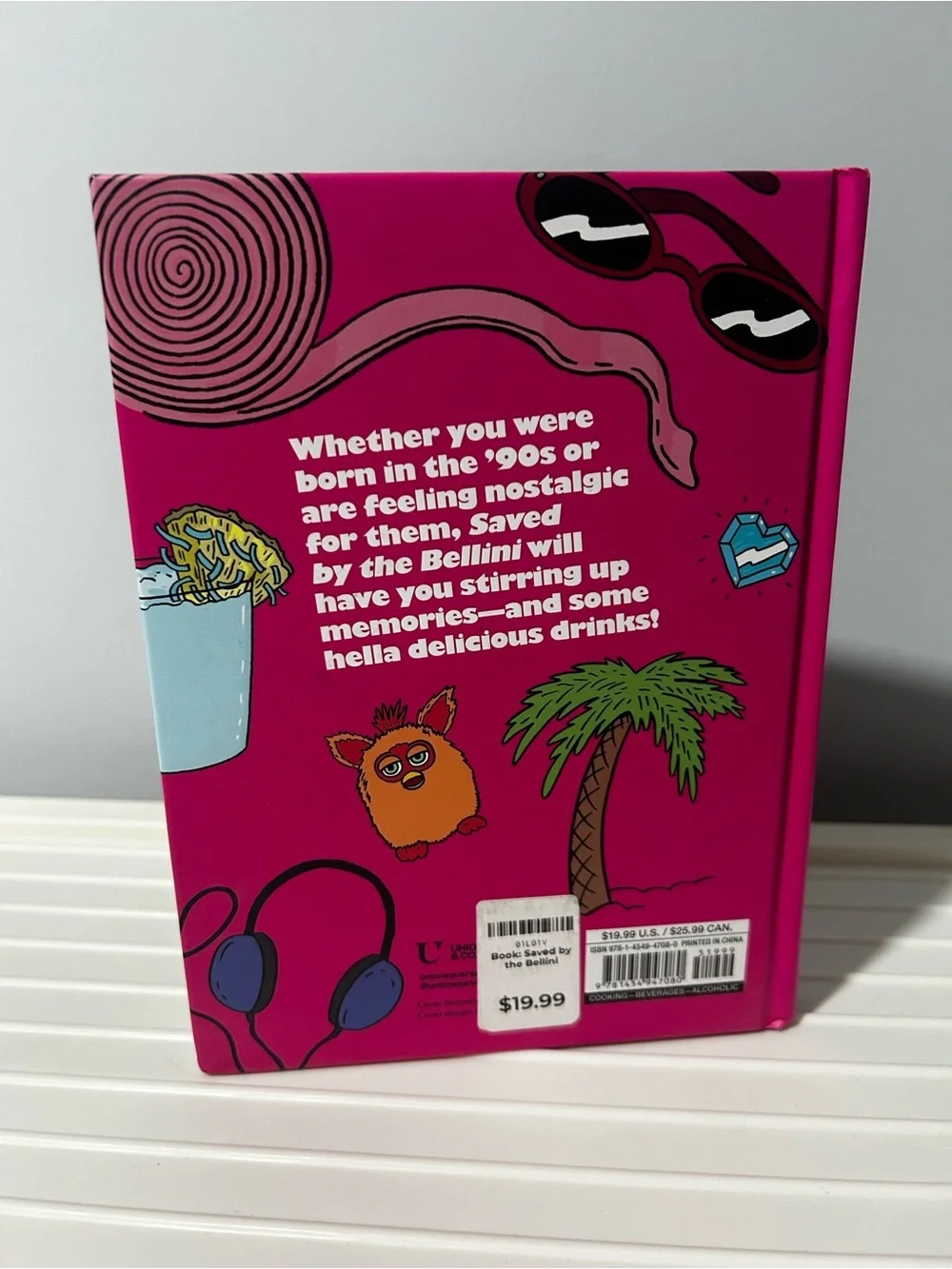 NEW Saved by the Bellini & Other ‘90s-Inspired Cocktails Book